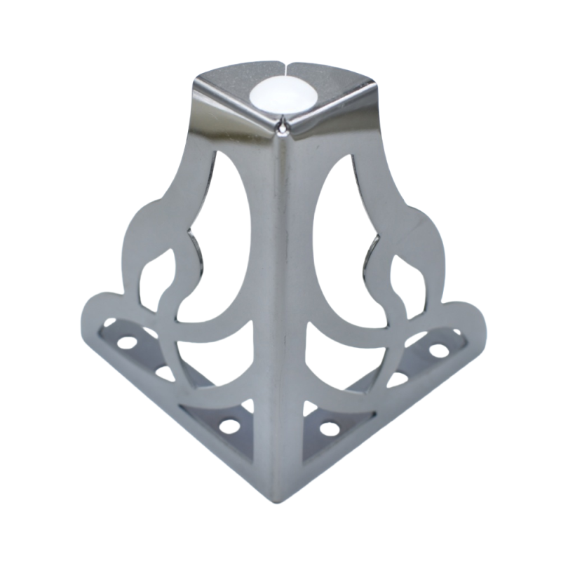 Chair Leg Manufacturer - OEM 130mm Gun Black Metal Square Dining Table Leg