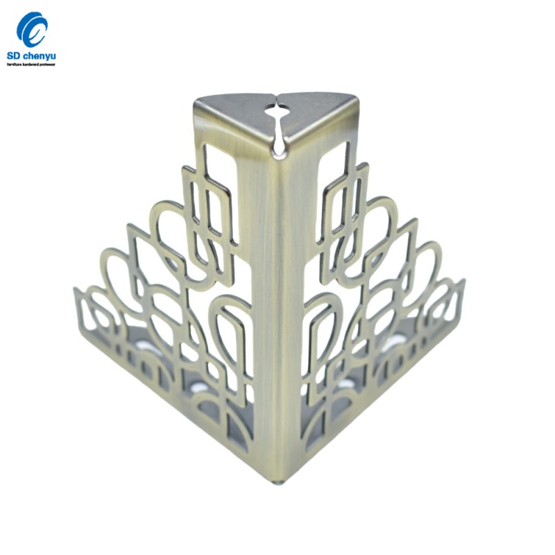 Furniture Legs Manufacturer - OEM 130mm Brass Metal Table Sofa Legs