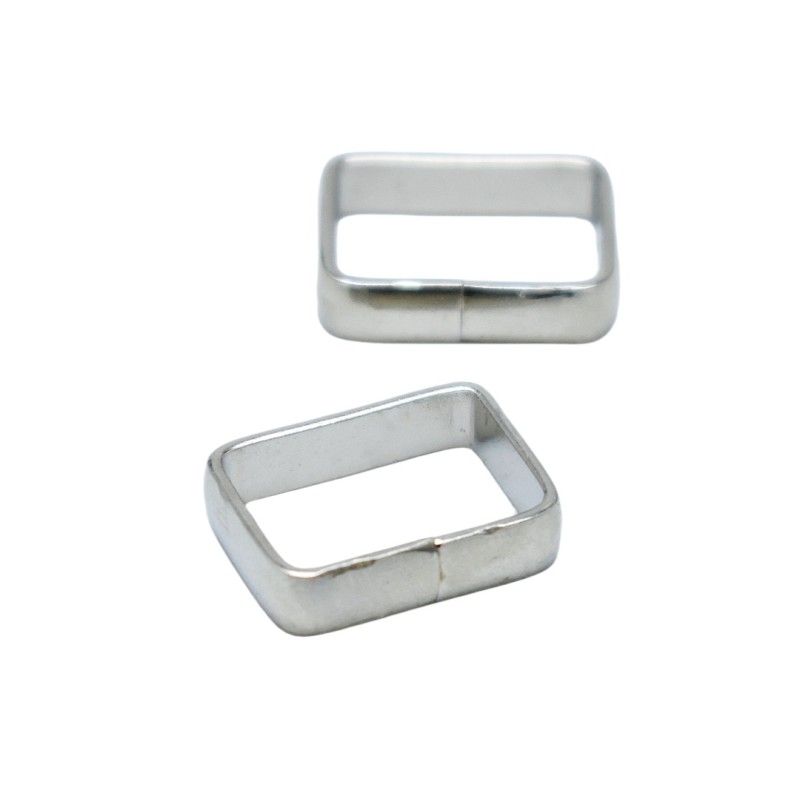 Belt Ring Manufacturer - OEM Nickel 14mm Metal Buckle Loop for Pet Collar