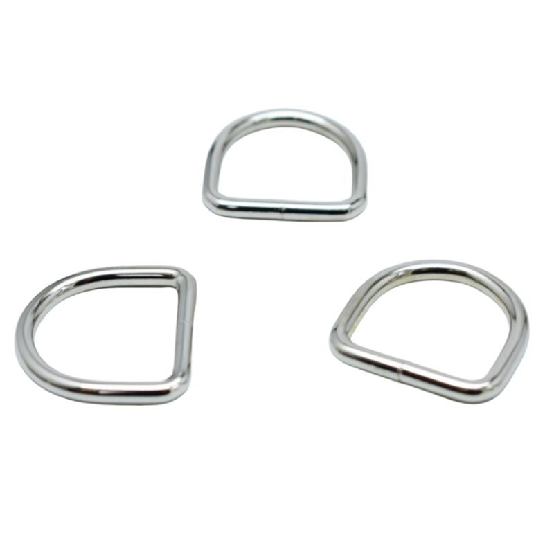 D Ring Buckle Factory - OEM 1inch Nickel Plated Metal Dog Collar Buckle