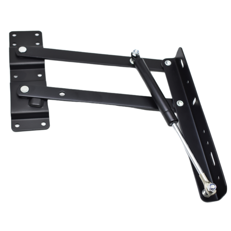 Table Lift Mechanism Factory - OEM Black Metal Folding Lift up Top Furniture