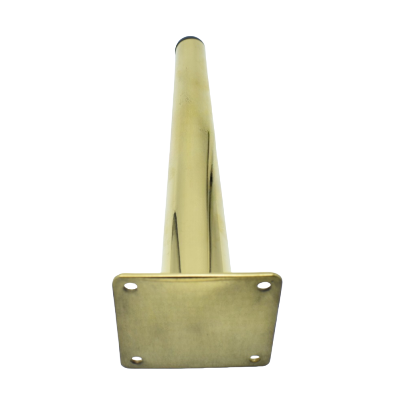 Furniture Legs Factory - OEM 200mm Gold Metal Dining Table Chair Legs