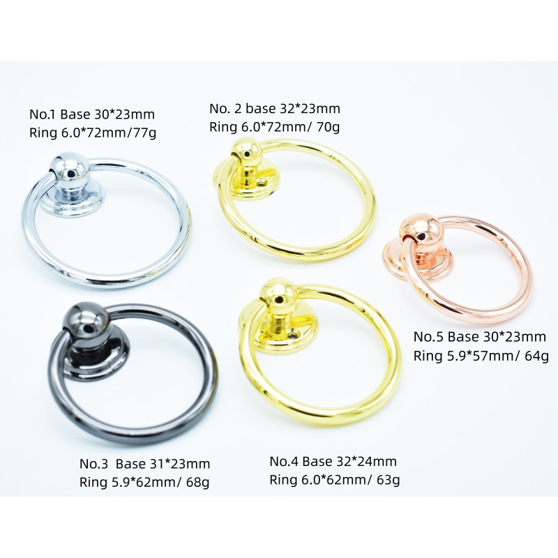 Door Pull Knocker Manufacturer - OEM Alloy Satin Chrome Cabinet Handles