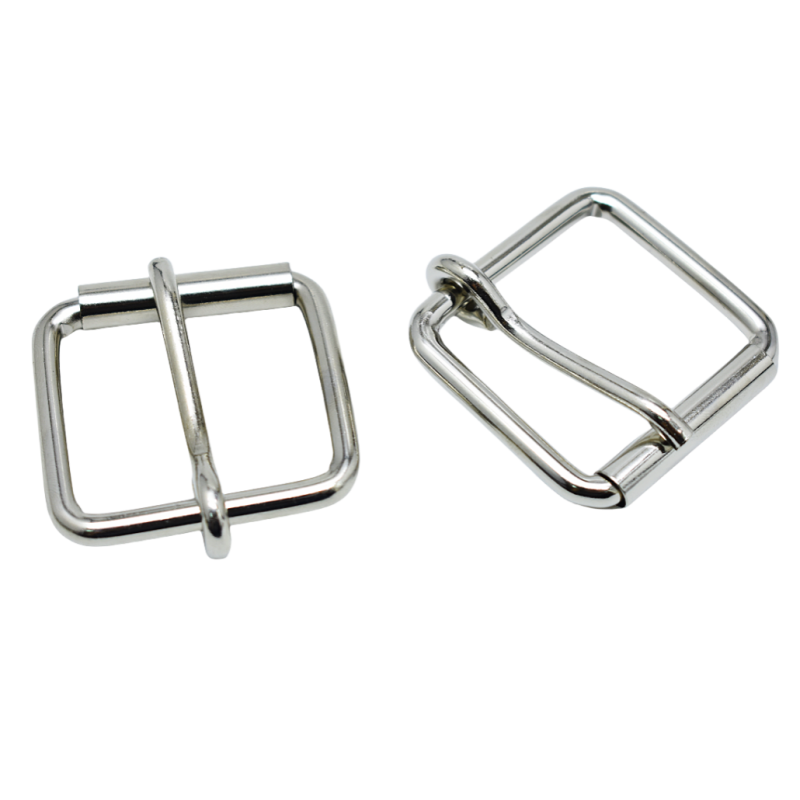 Belt Buckle Factory - OEM Welded Silver 36mm Square Buckle Pet Hardware