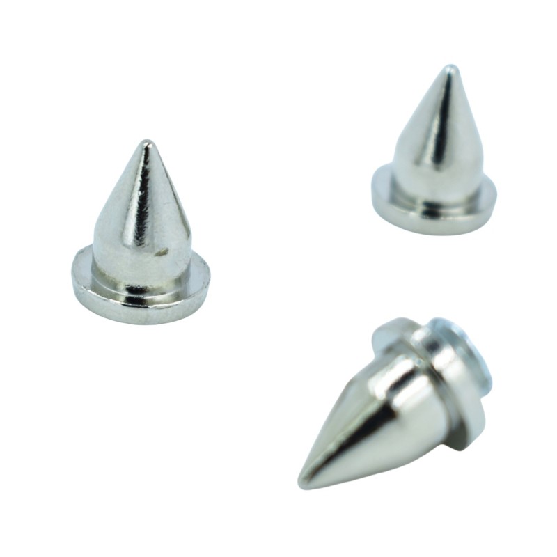 Alloy Rivets Manufacturer - OEM Decorative Nickel Plated Dog Collars Rivets