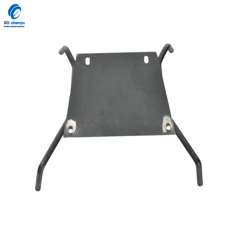 Chair Base Factory - OEM 215mm Matt Black Large Metal Frame for Sale
