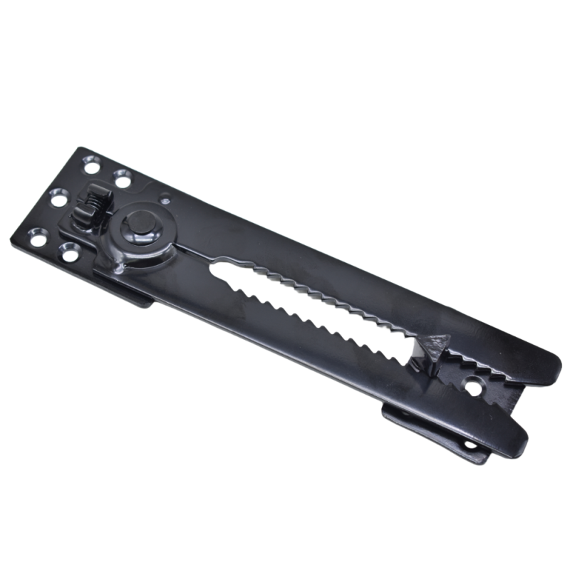 Sofa Connector Factory - OEM 230mm Matt Black Metal Interlocking Fasteners
