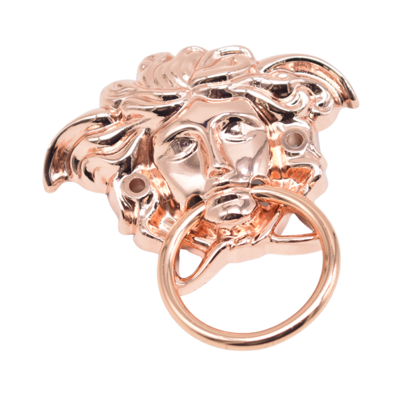 Door Knocker Factory - OEM 95mm Rose Gold Medusa Handles for Furniture