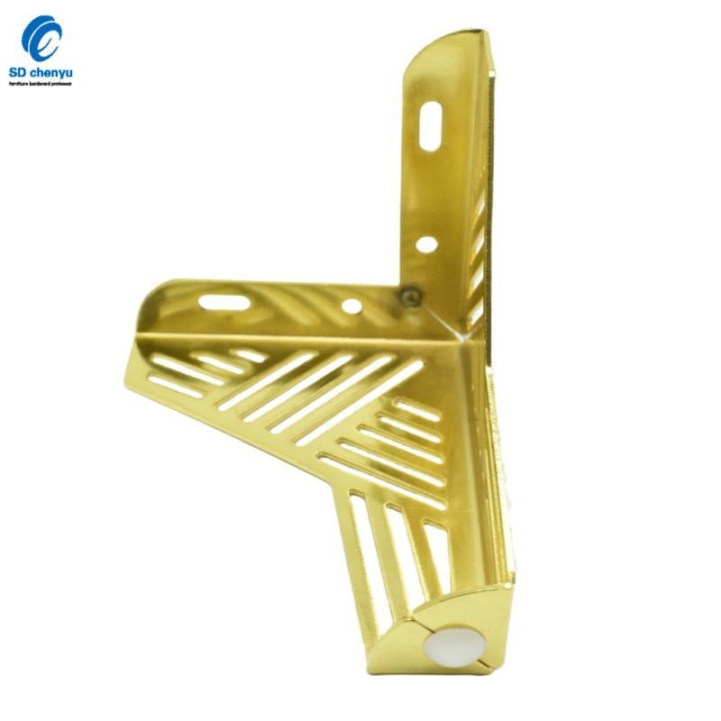Furniture Legs Factory - OEM 130mm Gold Metal Table Couch Legs for Sale