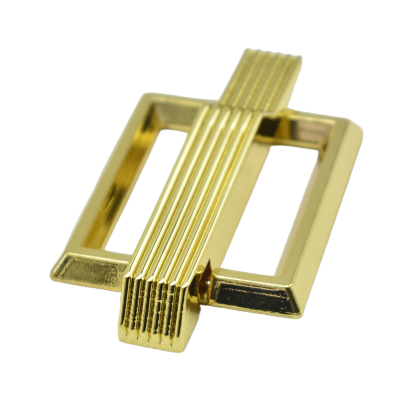 Cabinet Handles Manufacturer - OEM 45mm Brushed Gold Alloy Square Puller