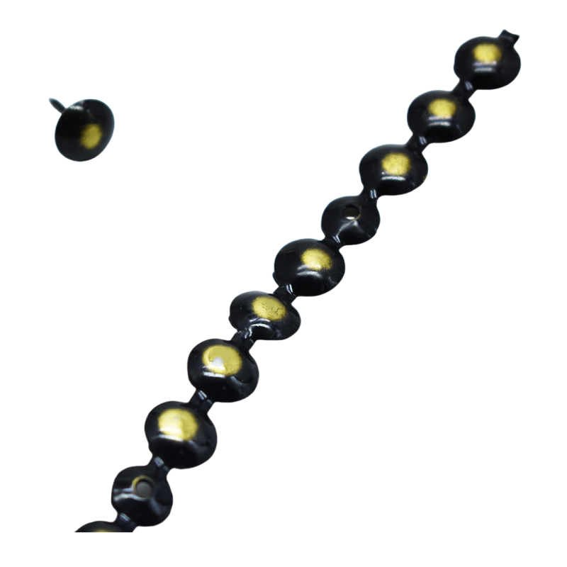 Sofa Nail Strip Manufacturer - OEM 9.5mm Iron Barok Glossy Upholstery Hardware