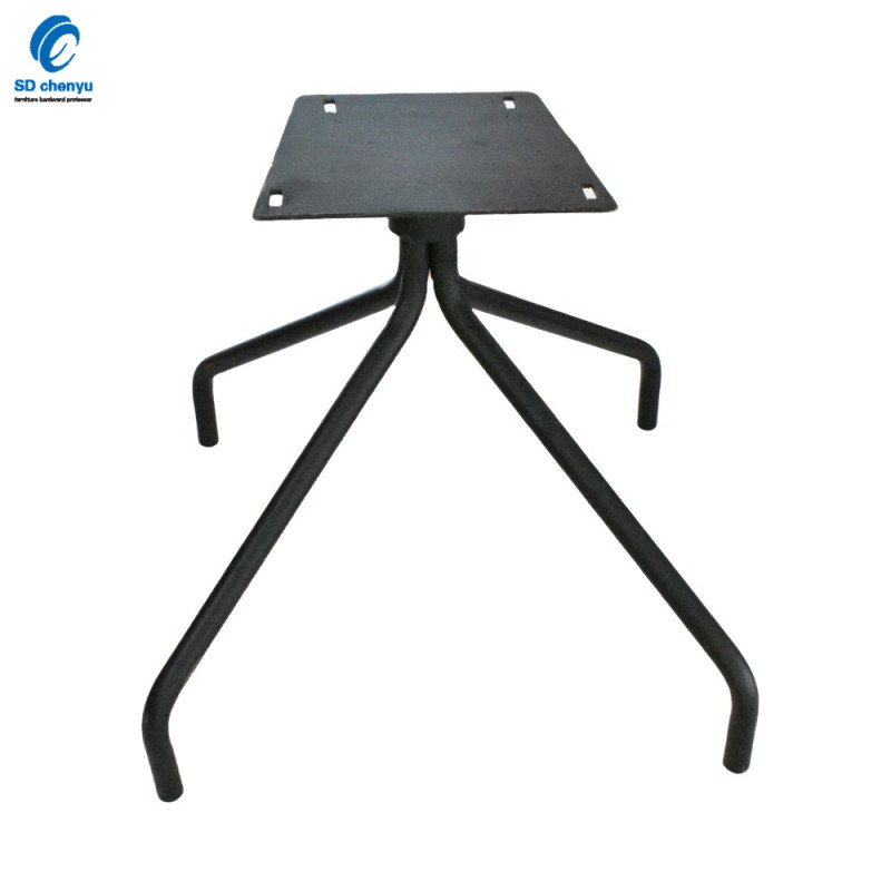 Chair Frame Factory - OEM 430mm Matt Black Metal Leg Replacement