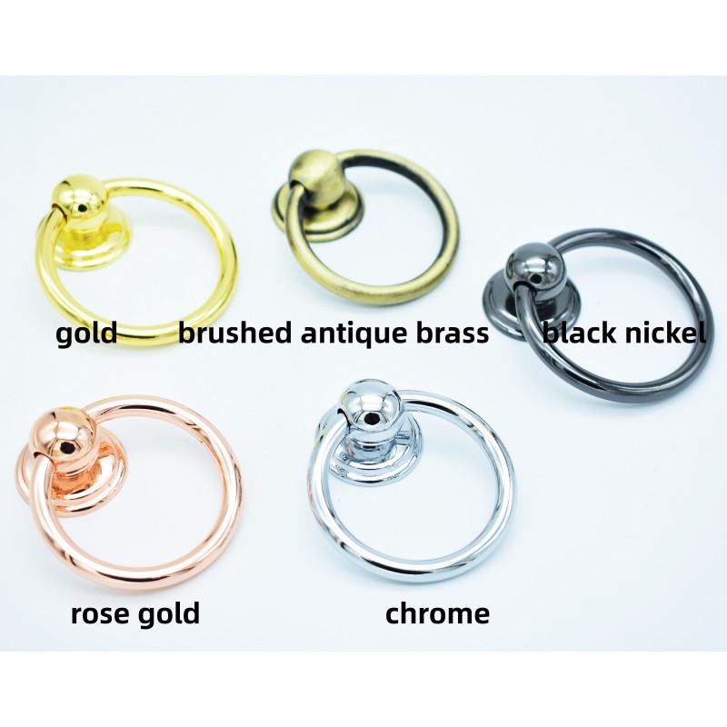 Door Pull Knocker Manufacturer - OEM Alloy Satin Chrome Cabinet Handles