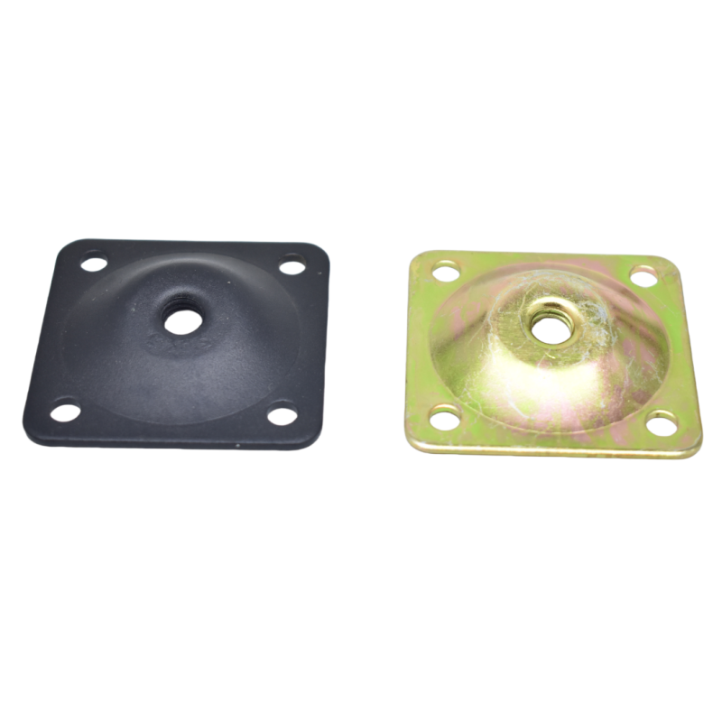 Mounting Plate Manufacturer - OEM M8 Fixed Galvanized 50mm Metal Furniture Legs