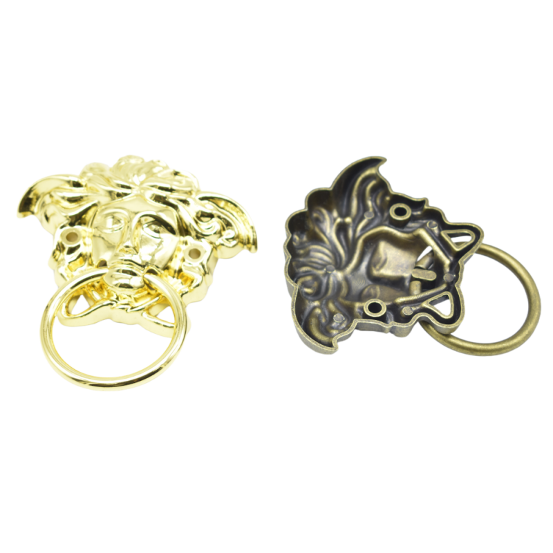 Door Knocker Factory - OEM 95mm Rose Gold Medusa Handles for Furniture