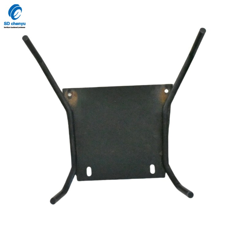 Chair Base Factory - OEM 215mm Matt Black Large Metal Frame for Sale