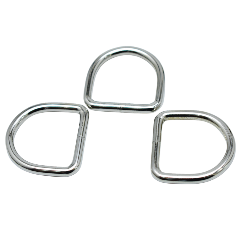 D Ring Buckle Factory - OEM 1inch Nickel Plated Metal Dog Collar Buckle