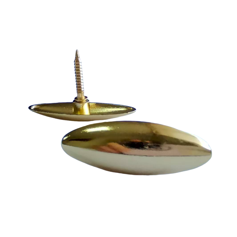 Sofa Buttons Factory - OEM 40mm Luxury Gold Buttons for Upholstery Decorative