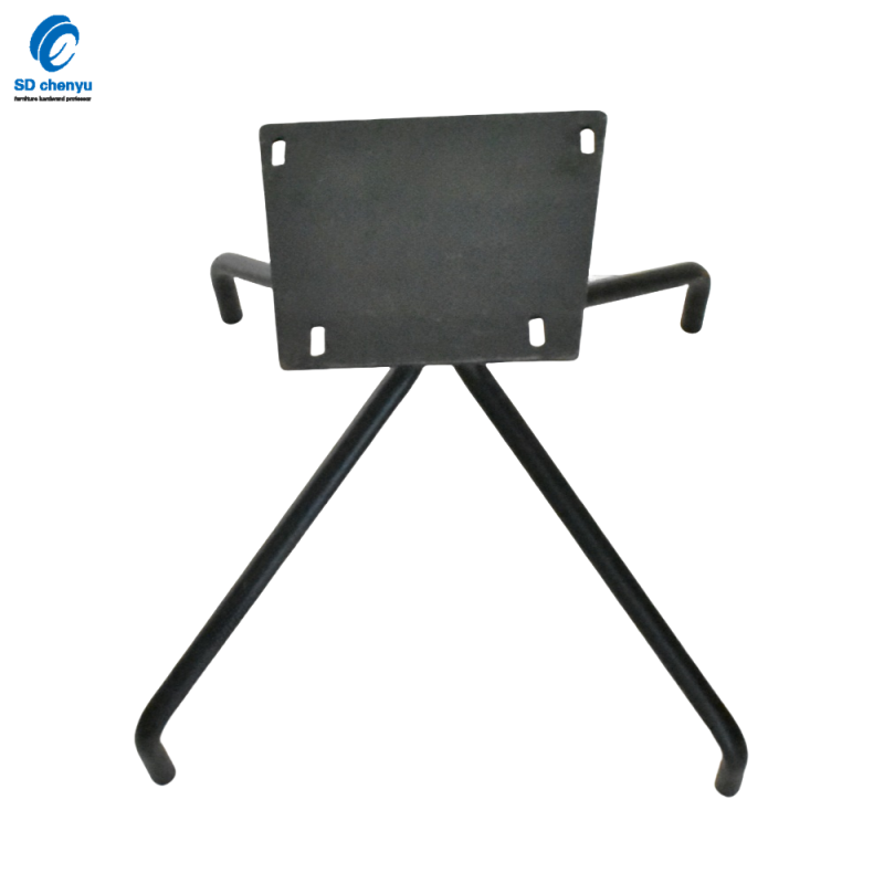 Chair Frame Factory - OEM 430mm Matt Black Metal Leg Replacement