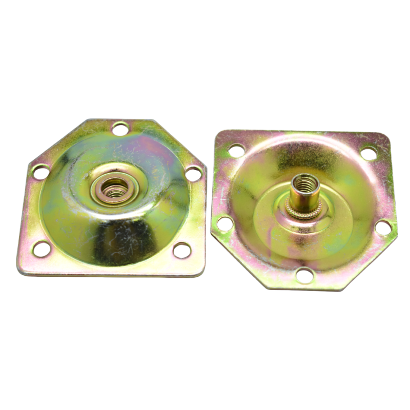 Mounting Plates Manufacturer - OEM Galvanizing M8 Metal Fixing Table Leg Plates