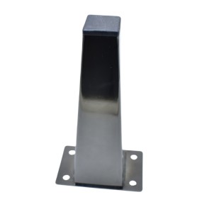 Table Legs Factory - OEM 150mm Gun Black Industrial Metal Chair Legs