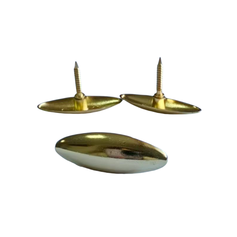 Sofa Buttons Factory - OEM 40mm Luxury Gold Buttons for Upholstery Decorative