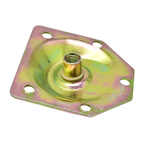 Mounting Plates Manufacturer - OEM Galvanizing M8 Metal Fixing Table Leg Plates