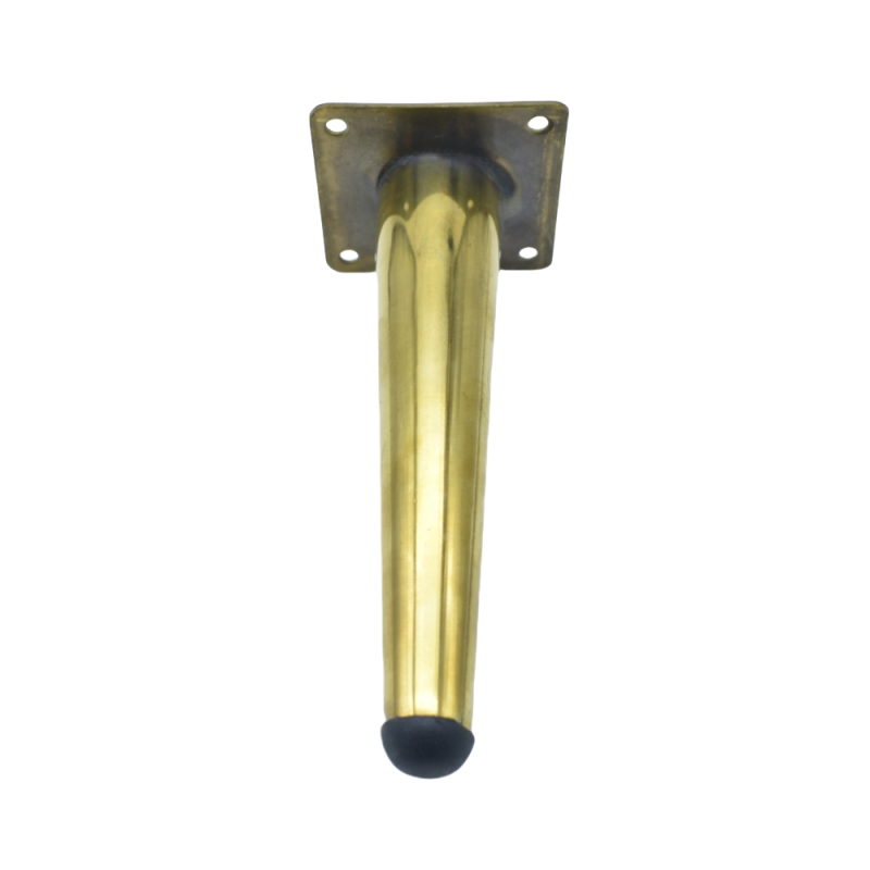 Sofa Leg Manufacturer - OEM 150mm Gold Metal Modern Dining Chair Leg