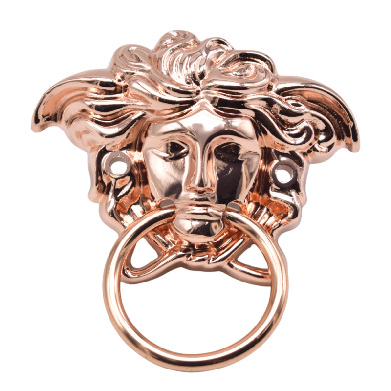 Door Knocker Factory - OEM 95mm Rose Gold Medusa Handles for Furniture