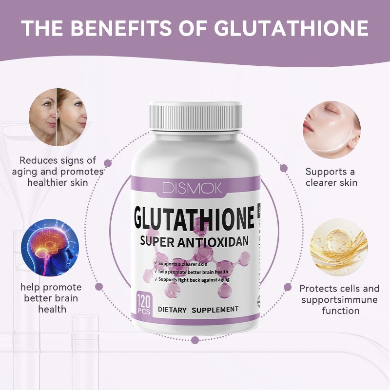 L-Glutathione Capsule Manufacturer - 500mg for Skin Beauty & Private Label
