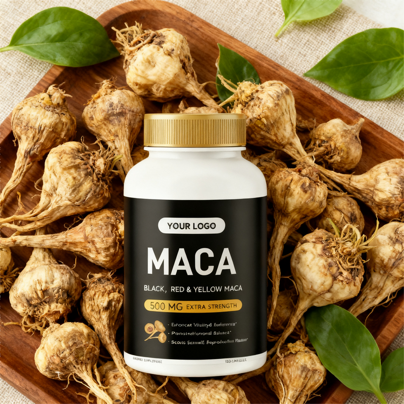 Maca Capsules Manufacturer - Herbal Libido Booster & Stamina Support for Men