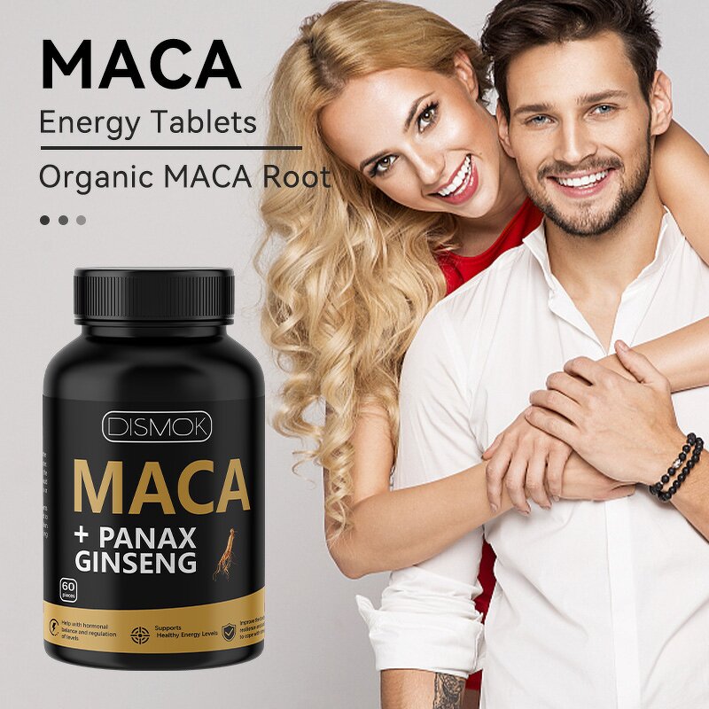 Maca Root Ginseng Extract Capsules Manufacturer - For Men's Health & Hormone Balance