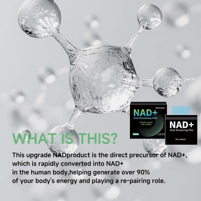 Oral Thin Film Supplement Manufacturer - OEM NAD+ Resveratrol Creatine for Anti-Aging