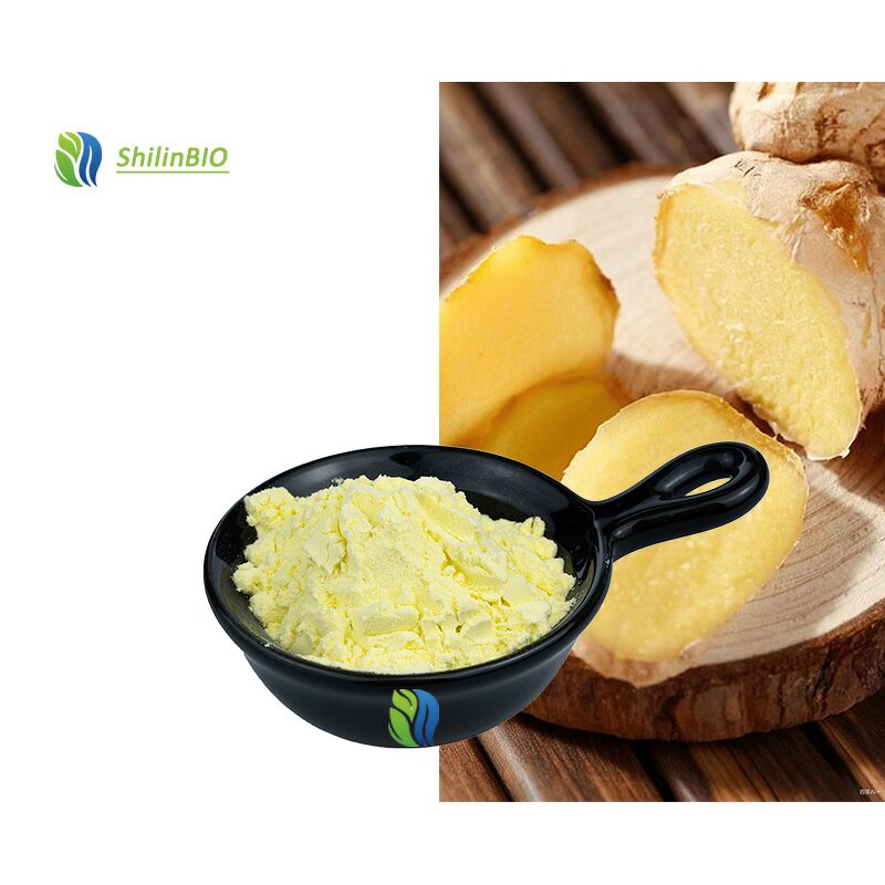 Ginger Extract Powder Manufacturer - 10% Gingerols, Food Grade & Water Soluble