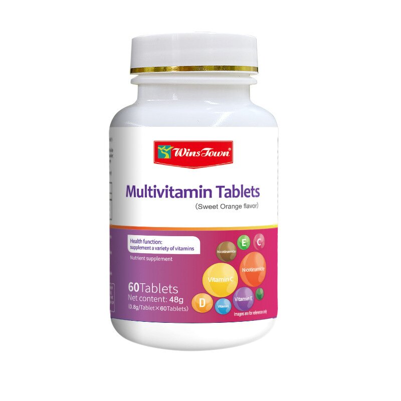 Multivitamin Tablets Manufacturer - Sweet Orange Flavored Herbal Supplements & OEM