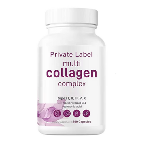 Collagen Capsules Manufacturer - Whitening Formula with Vitamin C & Hyaluronic Acid for Skin Health