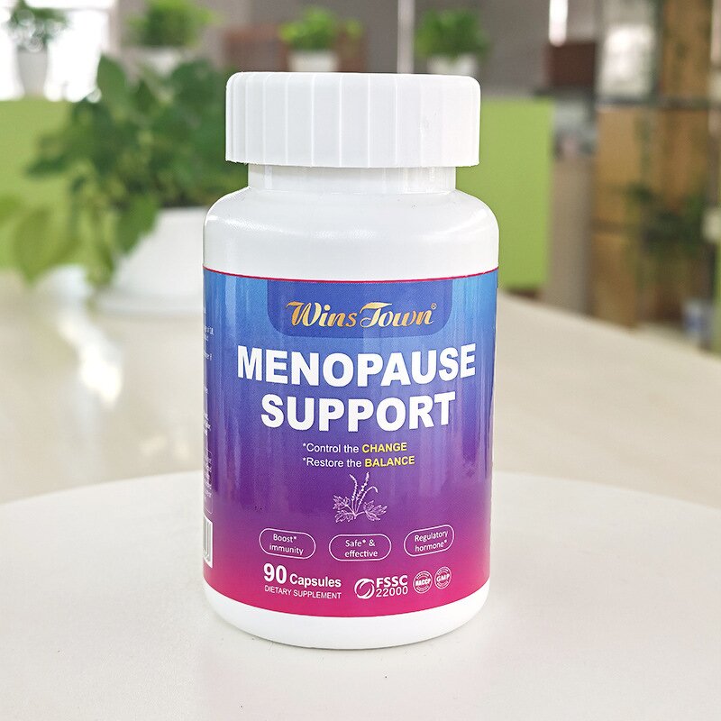 Menopause Supplement Capsules Manufacturer - Custom Herbal Formula for Hormone Balance & Night Sweats