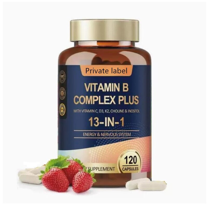 Vitamin B Complex Capsules Manufacturer - 13-in-1 Organic Supplement for Energy & Immunity