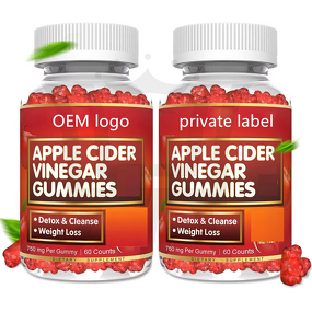Apple Cider Vinegar Gummies Manufacturer - Custom Label for Weight Management & Hair Skin