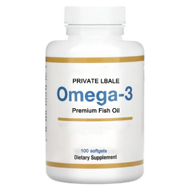 Omega-3 Fish Oil Softgels Manufacturer - Vegan Herbal Supplements for Adults & Private Label
