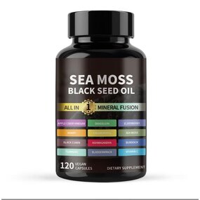 Herbal Seaweed & Black Seed Oil Capsules Manufacturer - Vegan Immune Support & Private Label