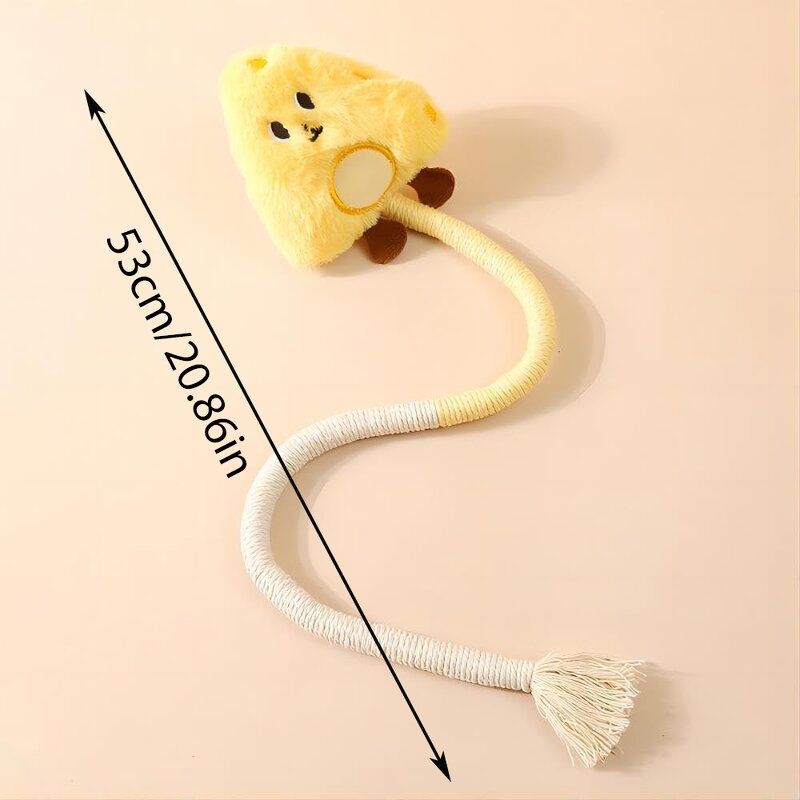 Cat Toys Manufacturer - Interactive Bite Rope Chewing Stick for Self-Entertainment