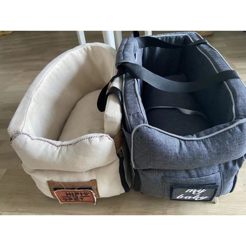 Dog Car Booster Seat Manufacturer - Travel Carrier for Cats & Dogs with Carrying Strap