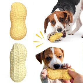 Dog Chew Toys Manufacturer - Squeaky Peanut & Turtle Pet Toys