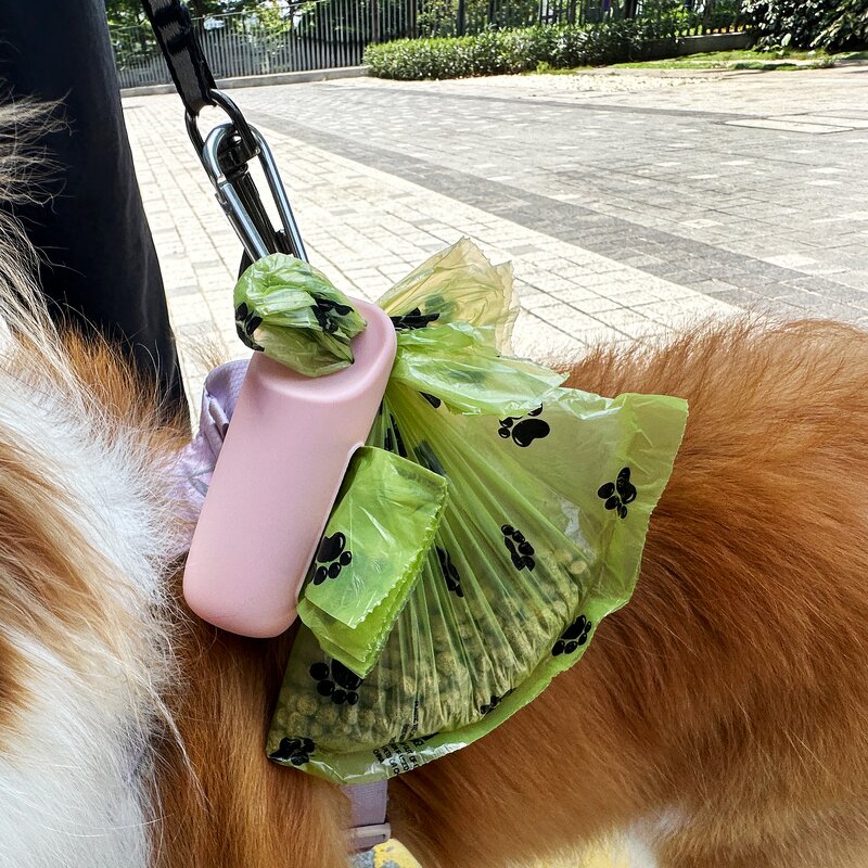 Pet Poop Bag Holder Manufacturer - Custom Logo Waterproof Silicone Dispenser
