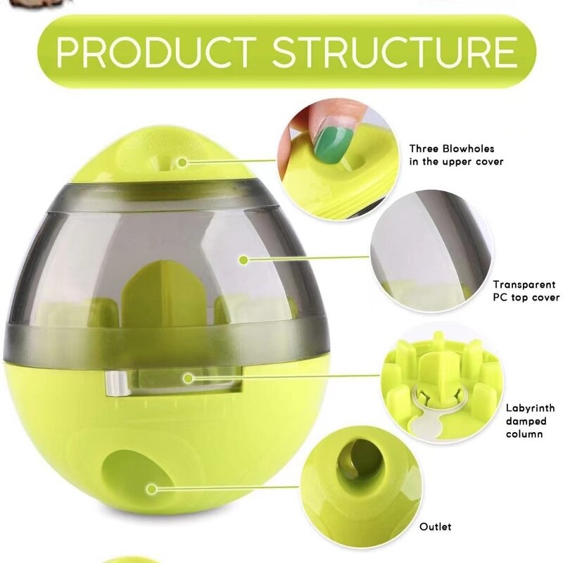 Automatic Dog Food Dispenser Manufacturer - Durable Eco-Friendly Slow Feeder Training Ball