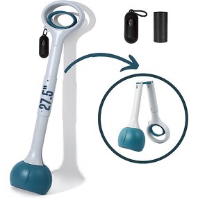 Dog Pooper Scooper Manufacturer - Long Handle Yard Scoop with Bag Attachment