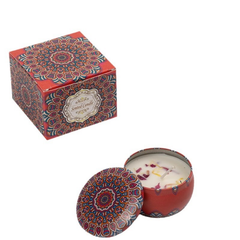 Soy Wax Candle Manufacturer - Premium Natural Aromatherapy Tin for Holidays