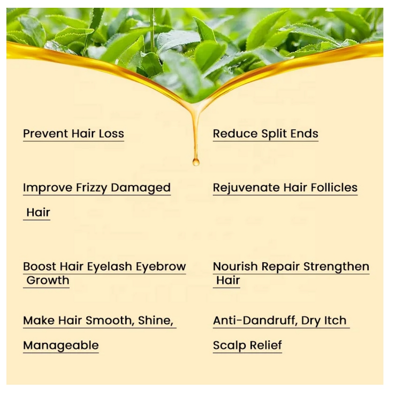 Hair Growth Serum Manufacturer - 60ml Glass Bottle with Rosemary & Essential Oils