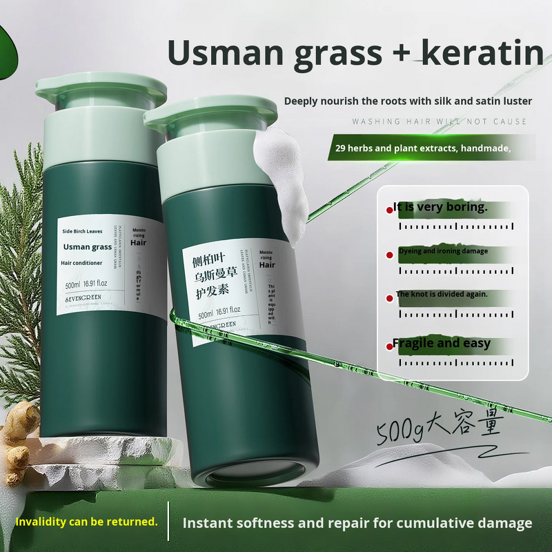 Usman Grass Hair Conditioner Manufacturer - No. 1 Ranking for Arabian Hair, Improves Frizz & Smoothness